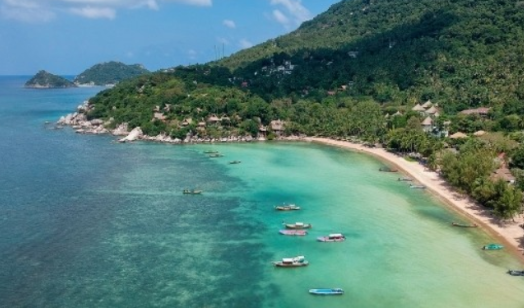 Koh Tao, Thailand, Check-in point